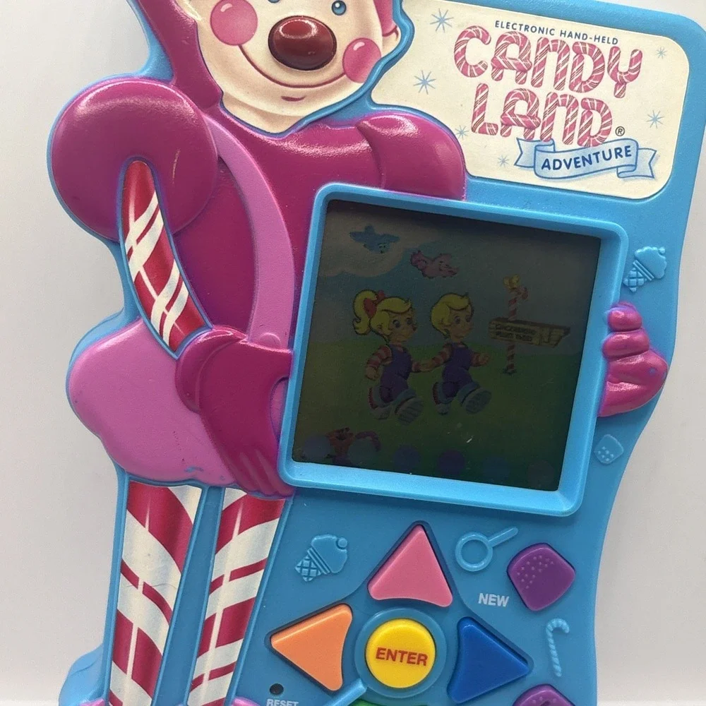 Vintage 1997 CandyLand Adventure Talking Handheld Electronic Game Milton Bradley